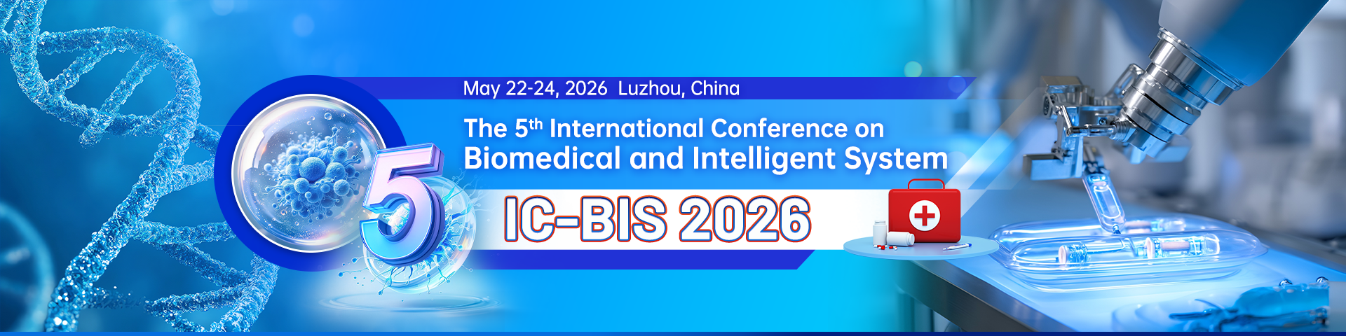 第五届生物医学与智能系统国际学术会议（IC-BIS 2026）