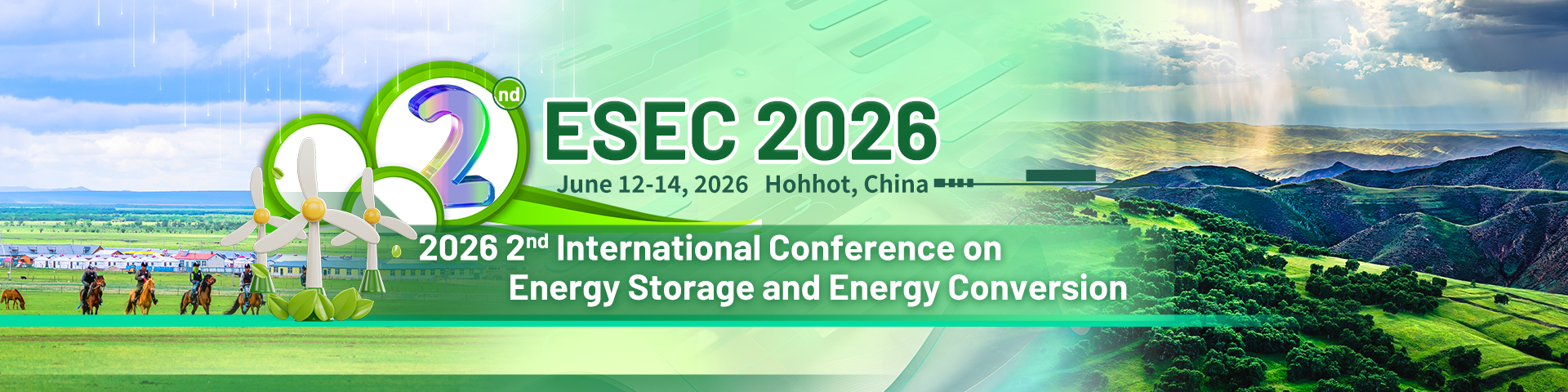 第二届储能及能源转换国际学术会议（ESEC 2026）
